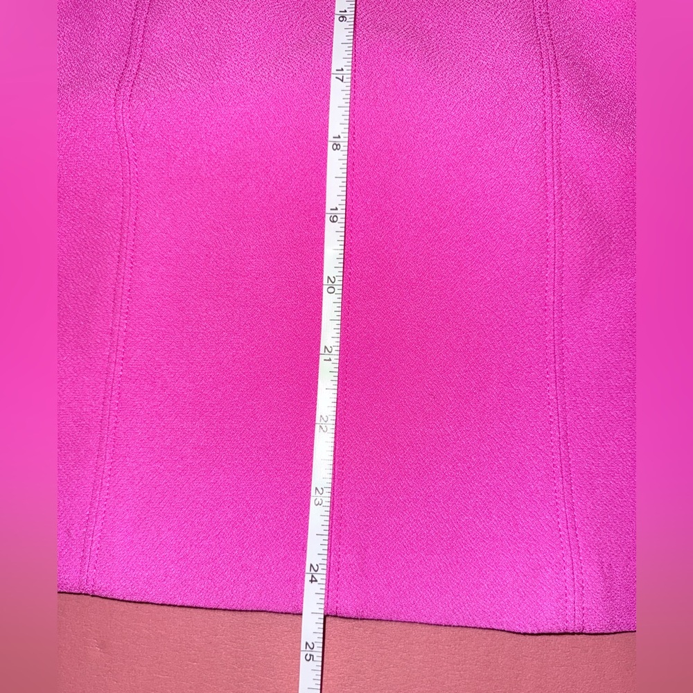 Abercrombie & Fitch size Medium hot pink mini dress w/ cut outs - Picture 9 of 12